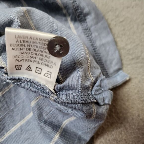 Gary Player Grey Striped Short Sleeve Golf Polo Shirt Sz Large - Picture 8 of 10